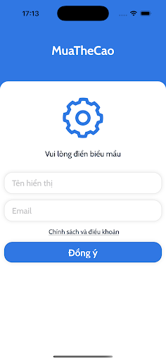 MuaTheCao: Mua Thẻ Cào Online screenshot 1