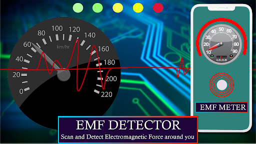 Android application EMF Detector screenshort