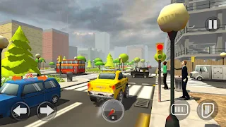 Taxi Car Game - 3D Car Games - Screenshot 1