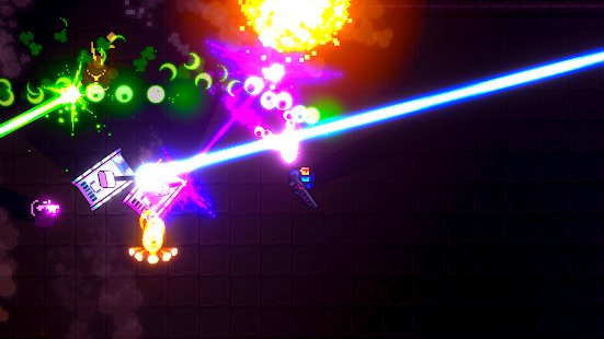 Carri armati laser: screenshot del gioco di ruolo Pixel