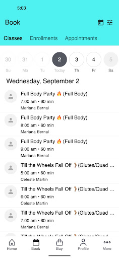 M-Power Women’s Fitness screenshot 2