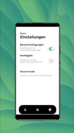 PGU Vertretungsplan App Screen 3