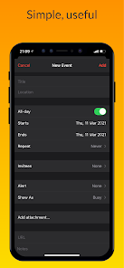 Imágen 10 iCalendar - Calendar iOS 16 android