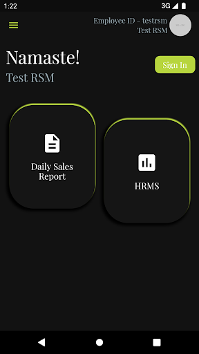 Android application T-Module screenshort