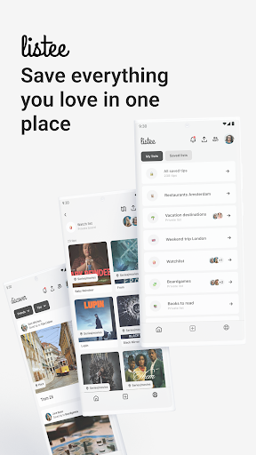 Listee: Wishlist & URL Manager
