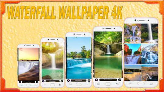 Waterfall Wallpaper 4K