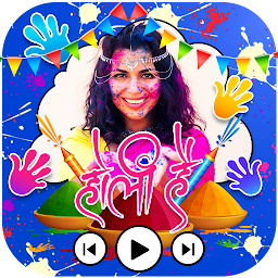Icon image Happy Holi Video Maker & Song