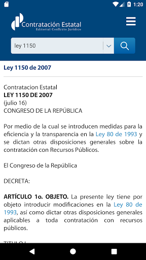 Contratación Estatal