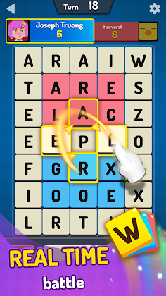 Word Search Duo ® Online PvP G - Screenshot 1