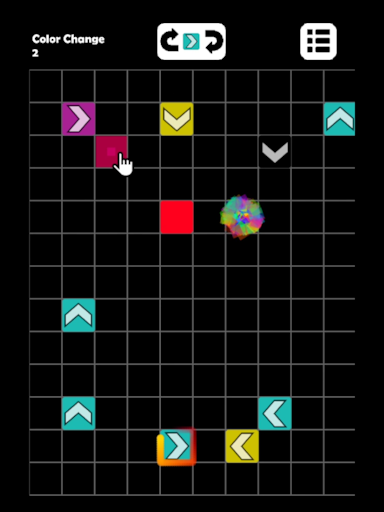 Android application Color Course - Unique Puzzle G screenshort