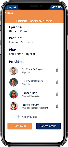 JRS Medical Messaging Screen 3