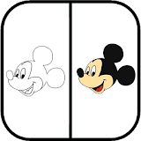Drawing Mickey Mouse -  Mickey icon