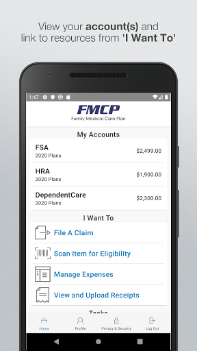 Android application Family Medical Care Plan-SFA screenshort