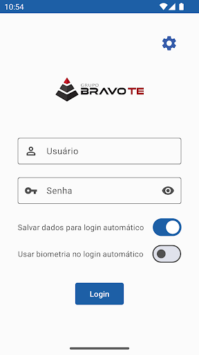 Android application Bravo TE Alarmes screenshort