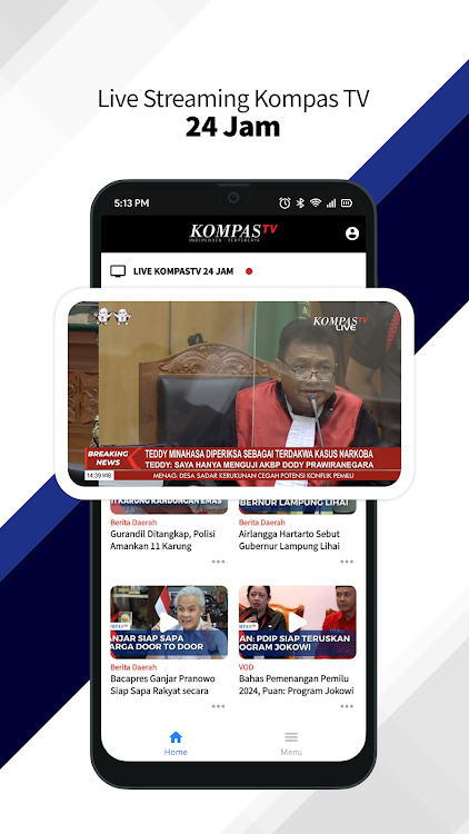 Kompas TV - Live Streaming - 1.3.5 - (Android)