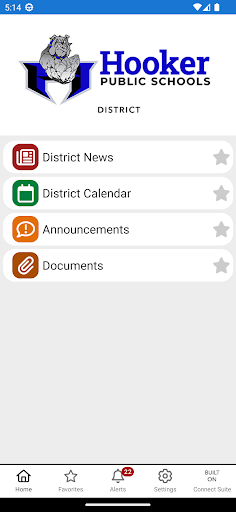 Hooker Schools Connect Screenshot
