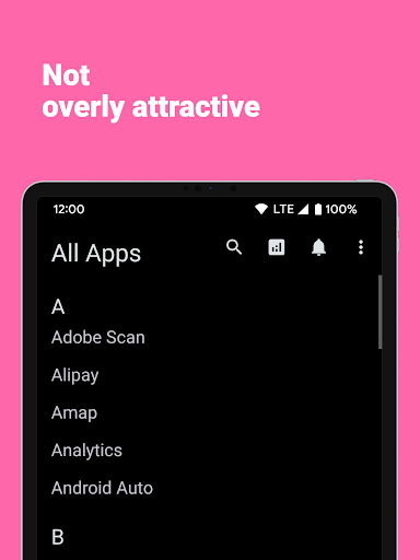 Screenshot of OHome - Minimalist Launcher