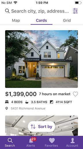 Pam Harrington Real Estate Screen 2