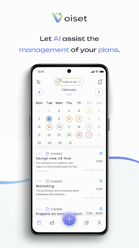 Android application Voiset: Smart Notes and Tasks screenshort