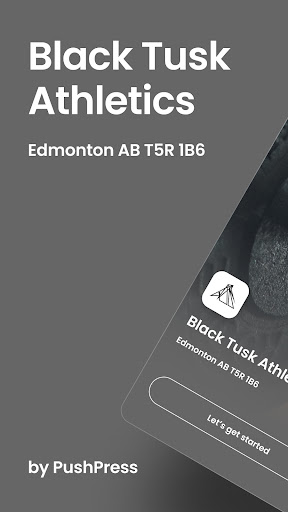 Android application Black Tusk Athletics screenshort