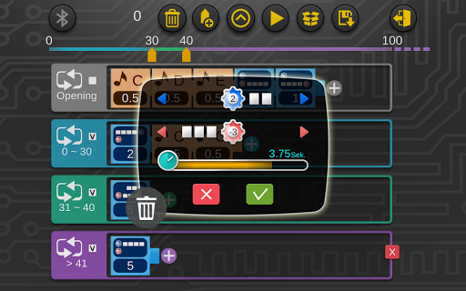 Roboter Master Screen 3