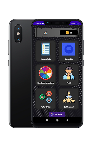 Android application Juega y mejora screenshort