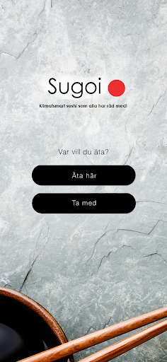 Android application Sugoi Sushi screenshort