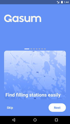 Gasum Driver App Screen 2