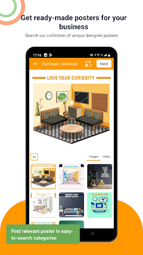 Business Poster Maker Screen 2