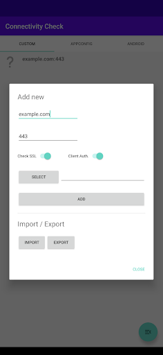 Android Enterprise Net. Check Screen 2