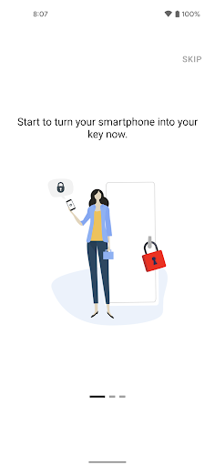 Android application Taymor Protect screenshort