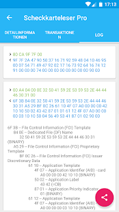 Scheckkartenleser Pro NFC Screenshot