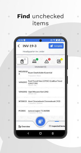 CDESK asset Inventory