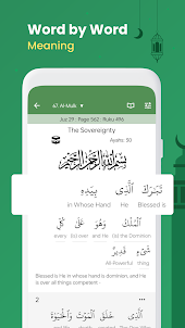 القرآن (تفسير وبالكلمات)