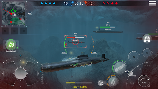 WORLD of SUBMARINES: Navy Warships Battle Wargame Mod Apk 2.1 (Endless Ammo) 3