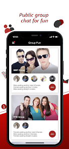Captura de Pantalla 5 Threesome Dating App - 3Some D android