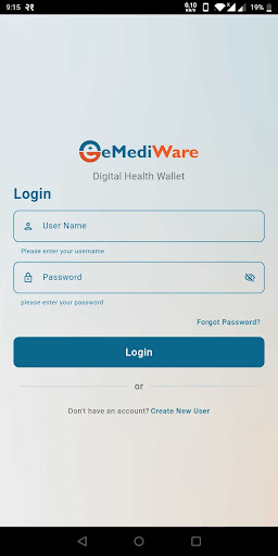 eMediWare Screen 2