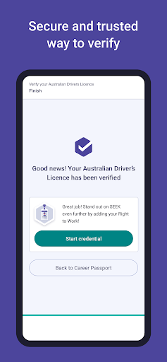 SEEK Pass Screen 3