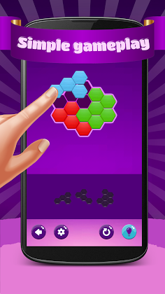 Hexa Puzzle Hero - Screenshot 2
