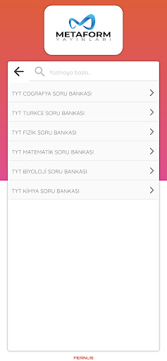 Metaform Yayınları Video Çözüm Screen 2