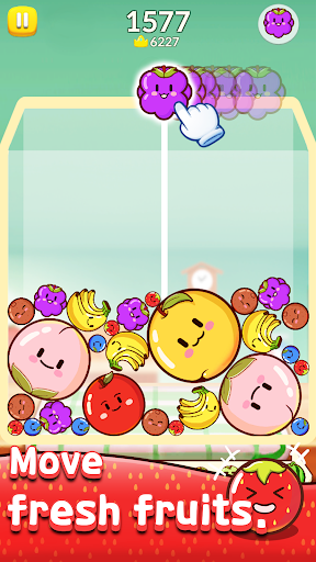 Android application Fruits Friends: Merge Game screenshort