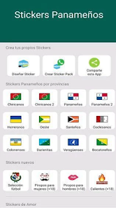 Captura 3 Stickers Panameños WAStickerAp android