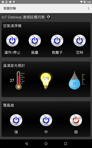物聯網智慧控制 (IoT Smart Controller) Screen 2