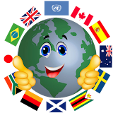 Países, banderas y capitales del mundo - Quiz Test icon