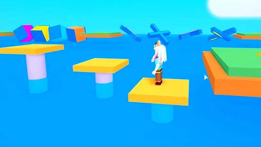 Obby Parkour games: lava mod