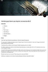 Captura de Pantalla 21 Magia Blanca y Hechizos android