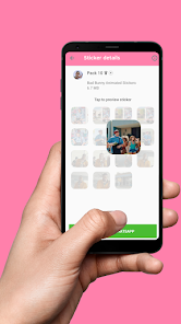 Captura 3 Bad Bunny Animated Stickers android