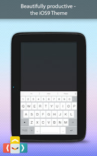 Captura de pantalla del tema del teclat ai.type OS 12