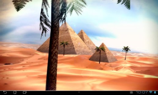 Egypt 3D Pro טפט חי צילום מסך