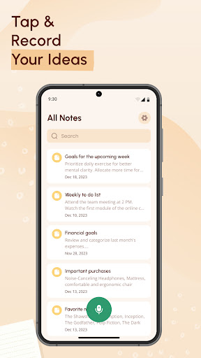 BriefMind: ai live transcribe Screenshot 2 - AppWisp.com